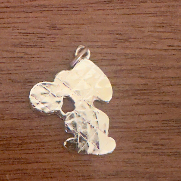 Vintage Gold-tone Snoopy Playing Tennis Charm - Picture 4 of 7